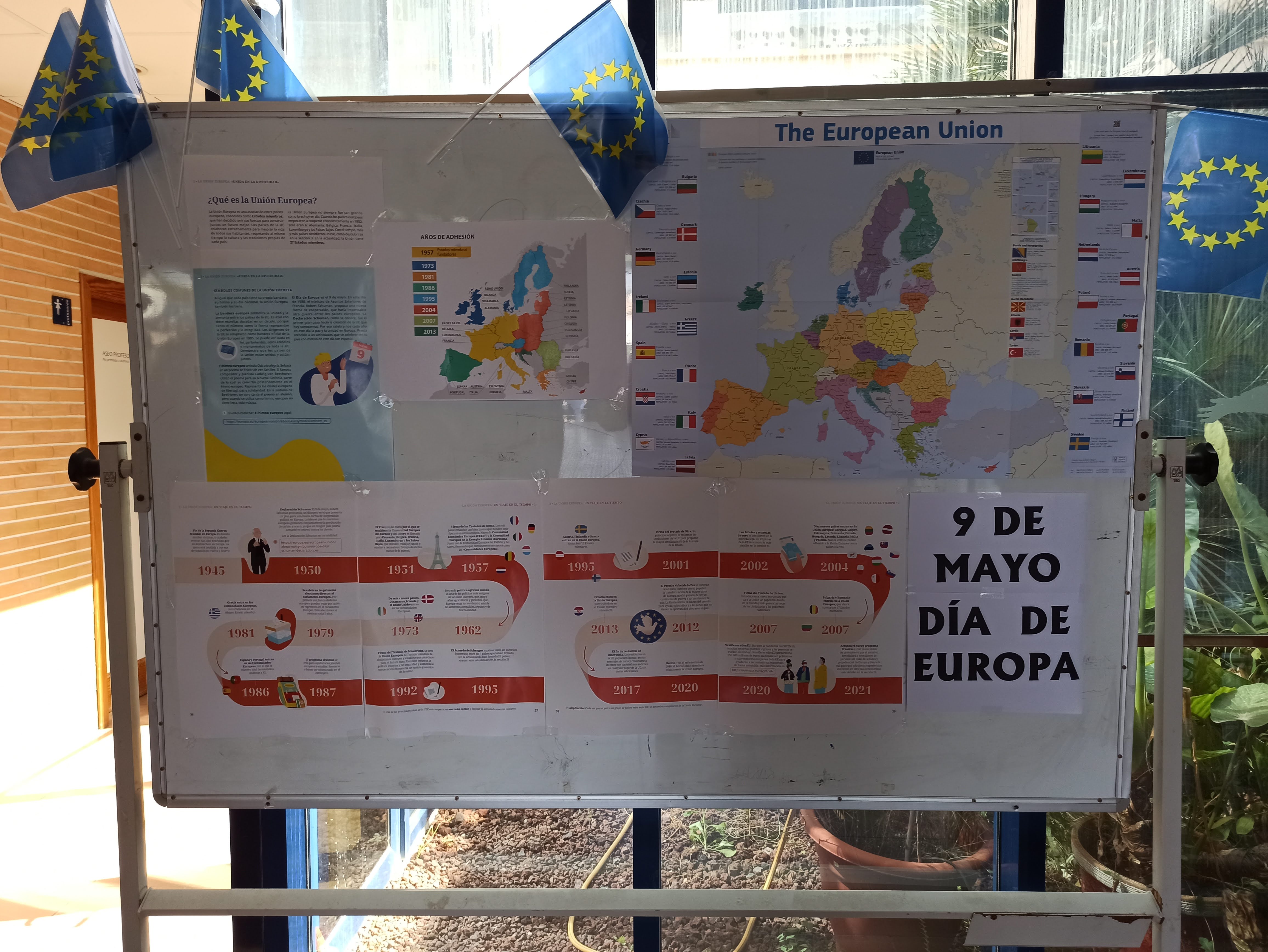 Exposición Día de Europa