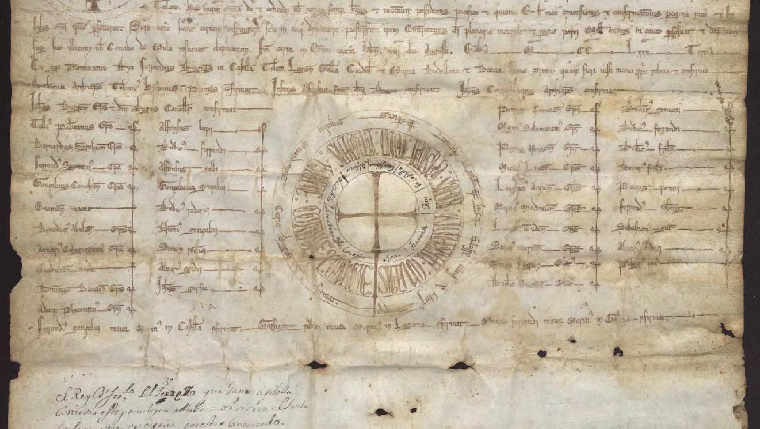 Fuero de Córdoba que reconoce el Concejo de Mula / Año 1245